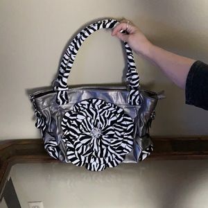 Brand new without tags zebra print bag
